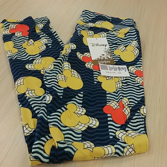 LuLaRoe Pants - NWT! LULAROE Mickey Leggings